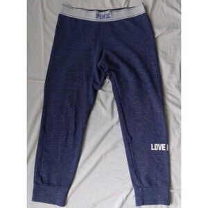 Victoria Secret Pink Women’s Joggers Size Large Purple Love Pink Logo
